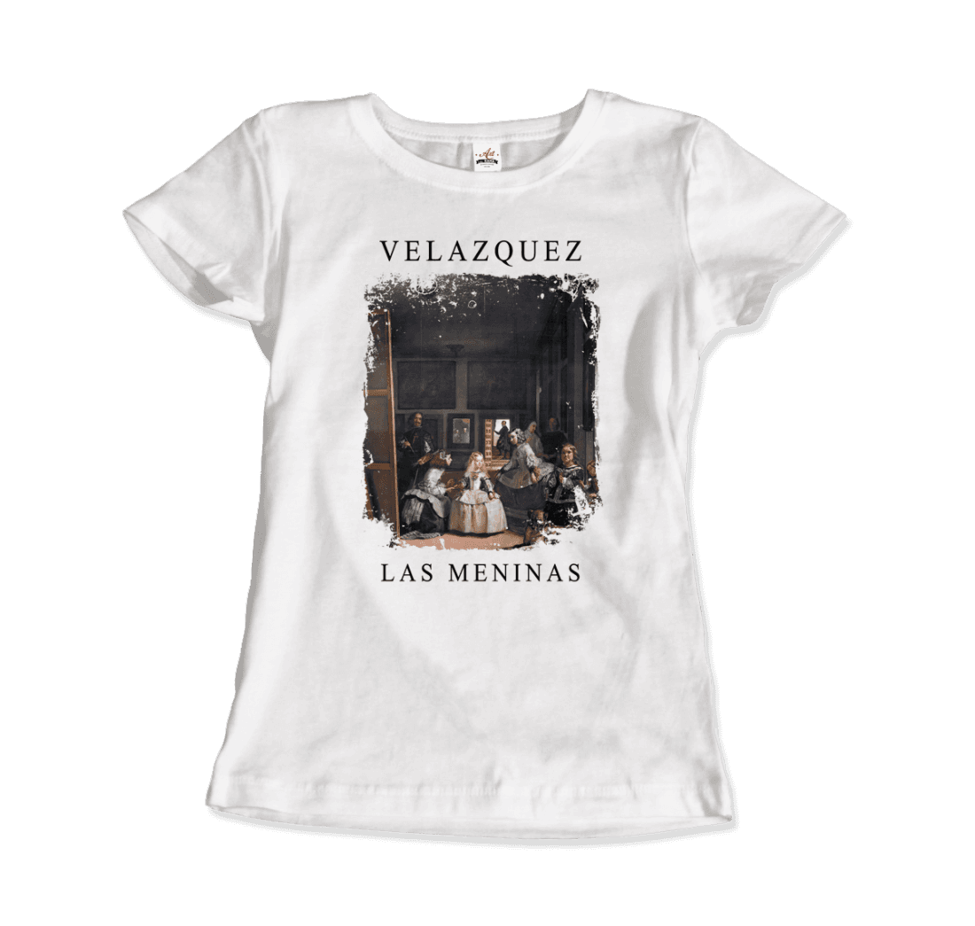 Diego Velazquez Las Meninas (Ladies-in-Waiting), 1656 artwork t-shirt by Art-O-Rama Shop