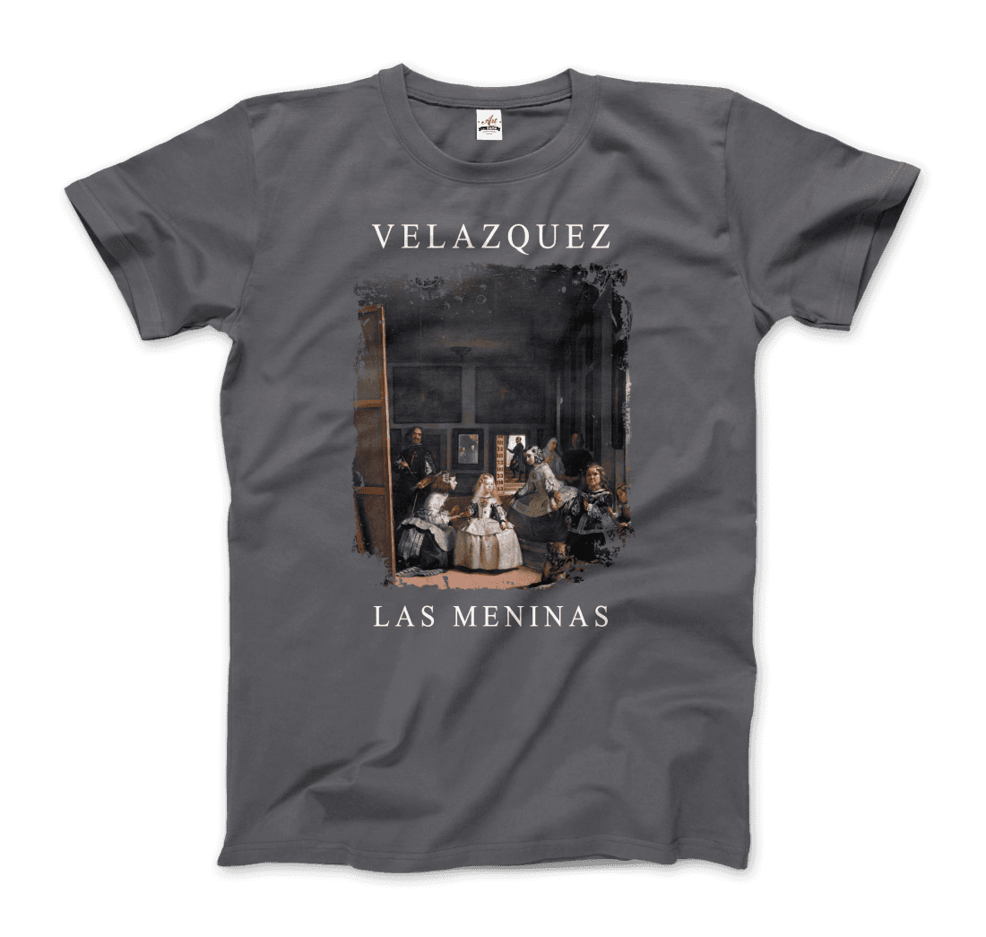 Diego Velazquez Las Meninas (Ladies-in-Waiting), 1656 artwork t-shirt by Art-O-Rama Shop