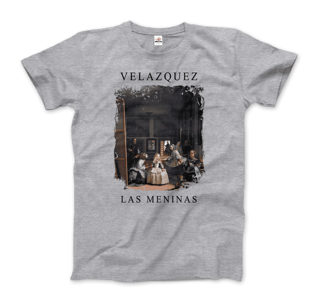 Diego Velazquez Las Meninas (Ladies-in-Waiting), 1656 artwork t-shirt by Art-O-Rama Shop