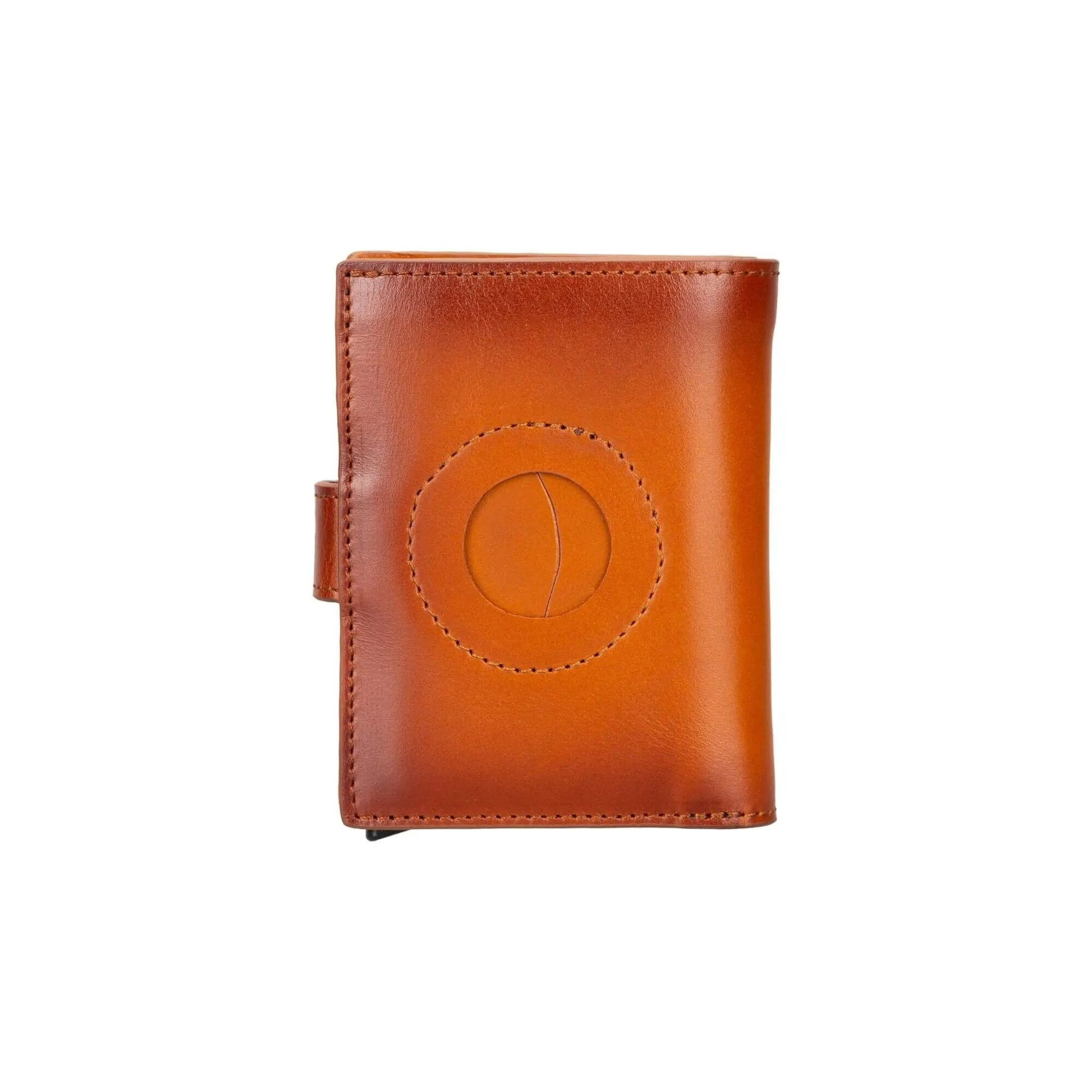 Douglas Genuine Leather Pop-Up Wallet with AirTag Slot - RFID Blocking Cardholder by TORONATA