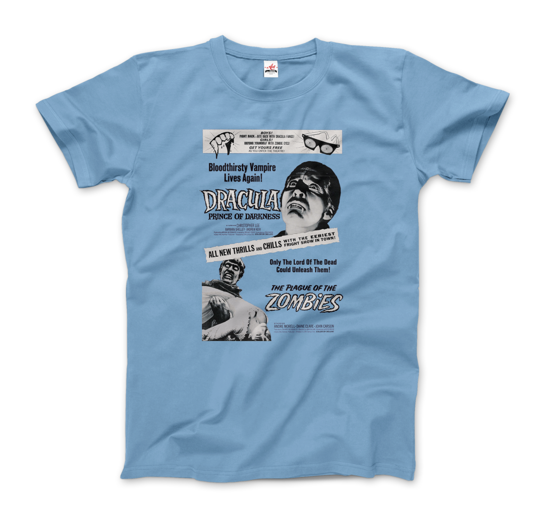 Dracula: Prince or Darkness 60s Horror movie t-shirt by Art-O-Rama Shop