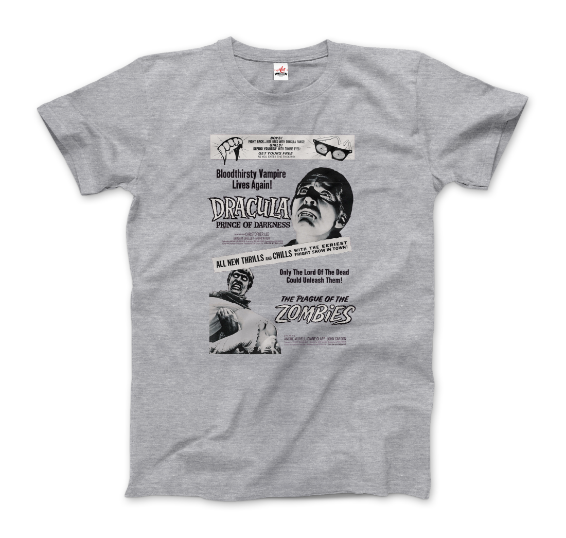 Dracula: Prince or Darkness 60s Horror movie t-shirt by Art-O-Rama Shop