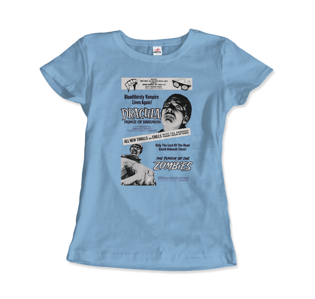 Dracula: Prince or Darkness 60s Horror movie t-shirt by Art-O-Rama Shop