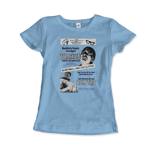 Dracula: Prince or Darkness 60s Horror movie t-shirt by Art-O-Rama Shop