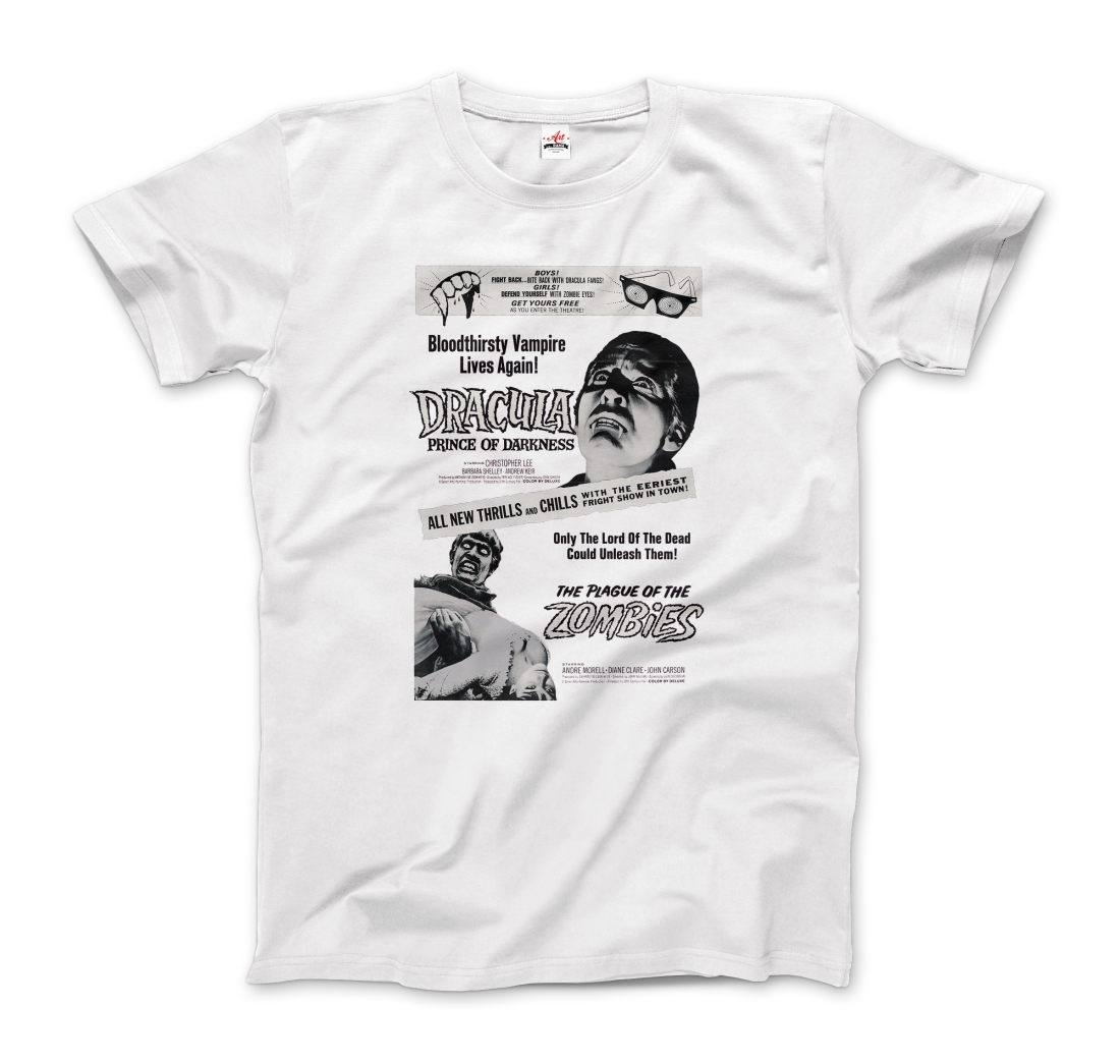 Dracula: Prince or Darkness 60s Horror movie t-shirt by Art-O-Rama Shop