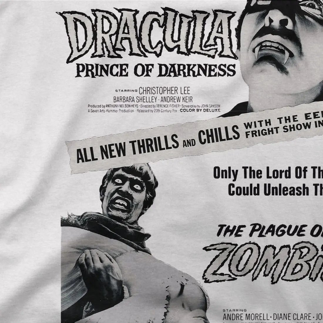 Dracula: Prince or Darkness 60s Horror movie t-shirt by Art-O-Rama Shop