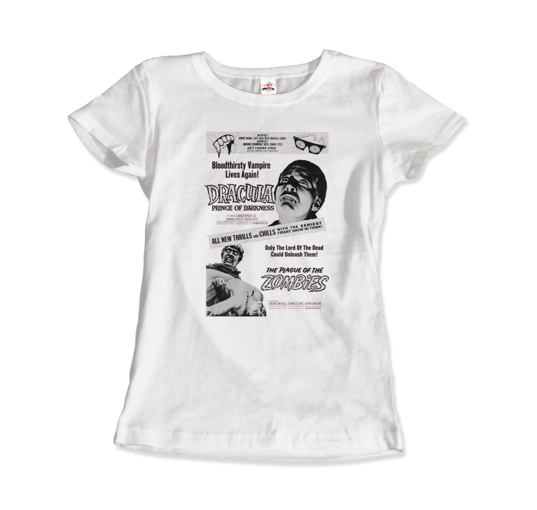 Dracula: Prince or Darkness 60s Horror movie t-shirt by Art-O-Rama Shop