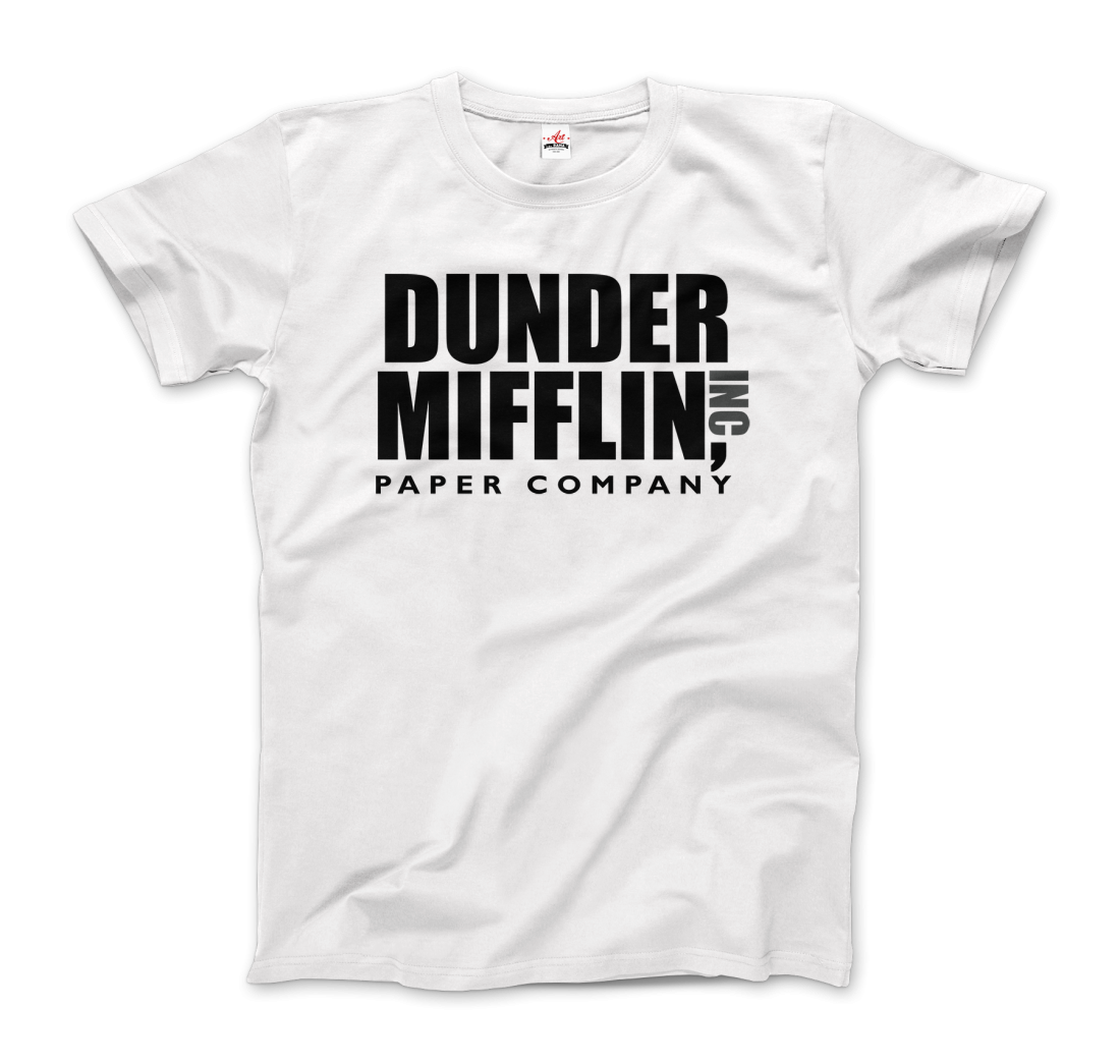 Dunder Mifflin Paper Company, Inc from the Office t-shirt by Art-O-Rama Shop
