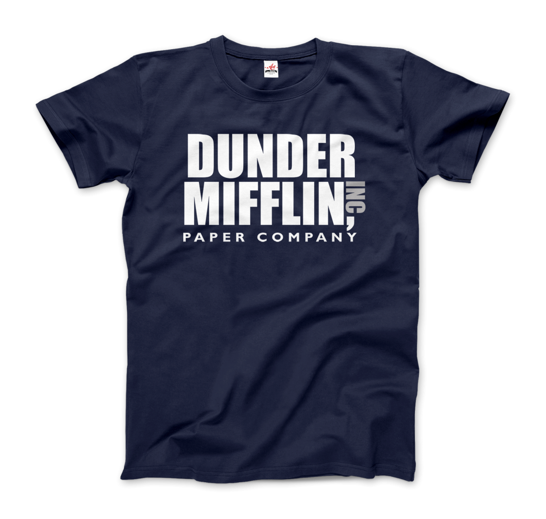Dunder Mifflin Paper Company, Inc from the Office t-shirt by Art-O-Rama Shop