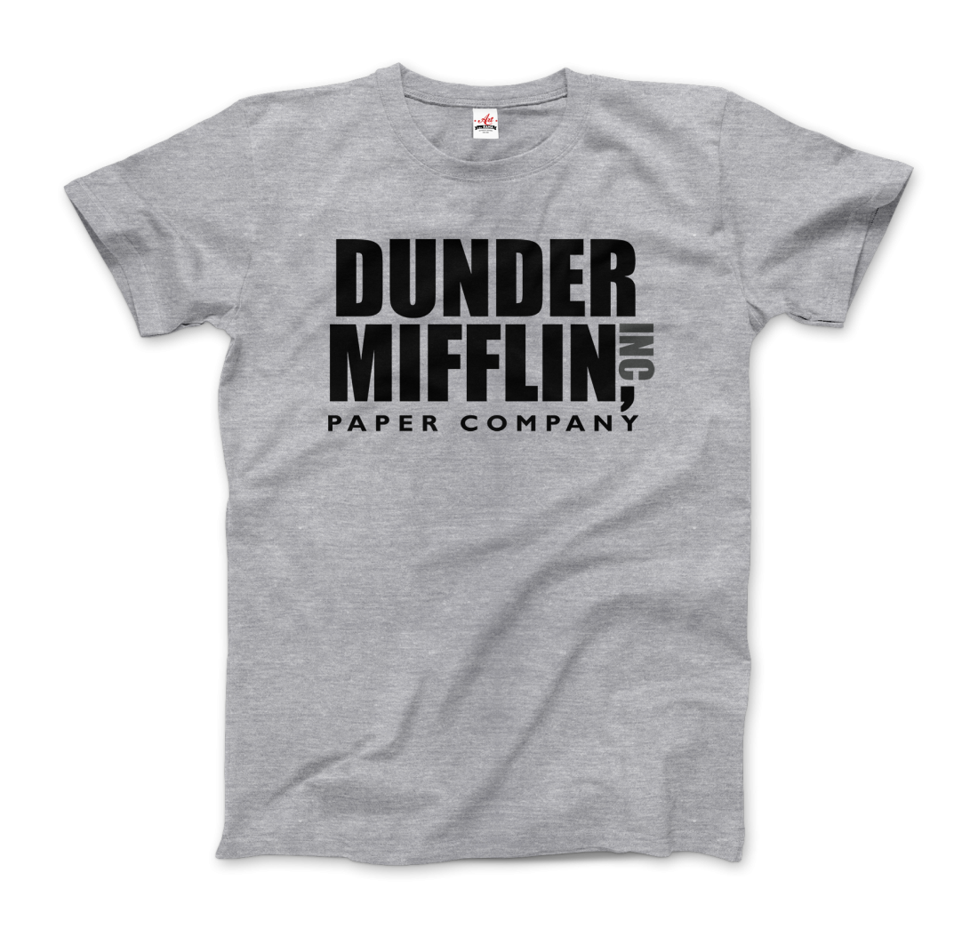 Dunder Mifflin Paper Company, Inc from the Office t-shirt by Art-O-Rama Shop
