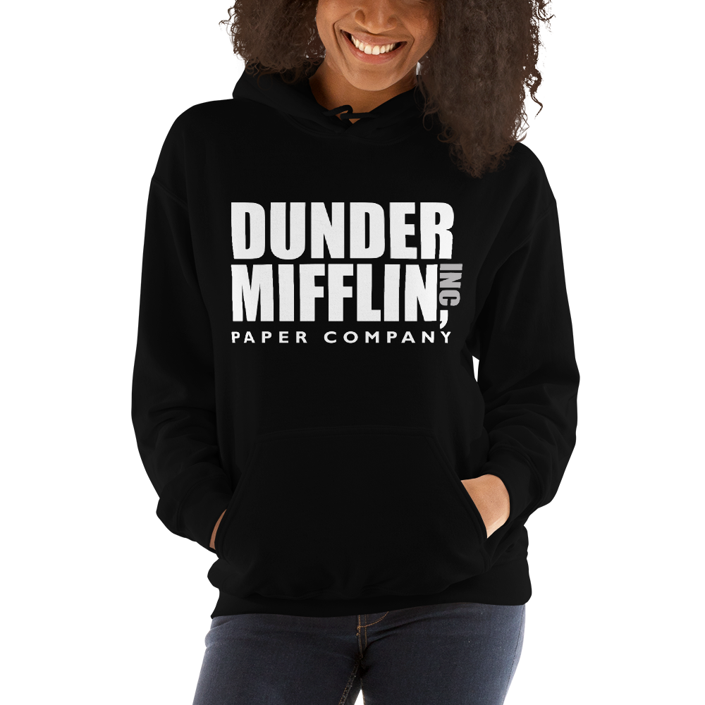 Dunder Mifflin Paper Company Inc from The Office Unisex Hoodie by Art-O-Rama