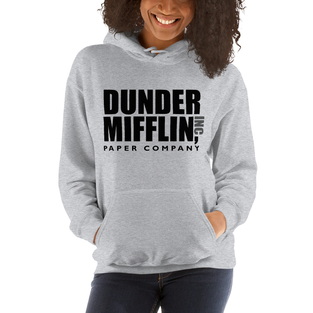 Dunder Mifflin Paper Company Inc from The Office Unisex Hoodie by Art-O-Rama