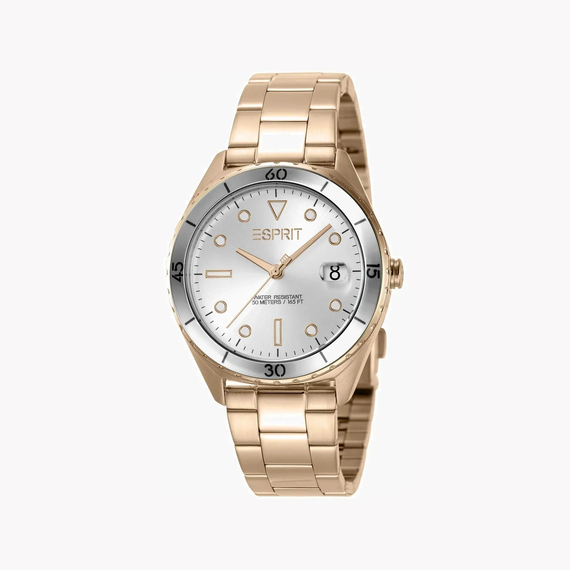 Esprit Women's Rose Gold & Silver Stainless Steel Watch | ES1L312M0075 by ESPRIT