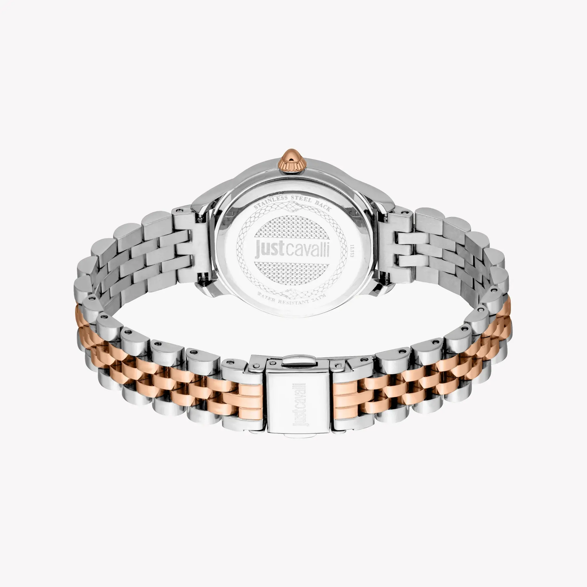 Just Cavalli Women's Two-Tone Watch, Silver Dial | Jc1l333m0065 by JUST CAVALLI