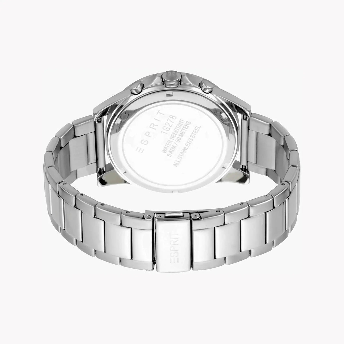 Esprit Men's Silver Stainless Steel Watch, Silver Dial | Es1g011m0075 by ESPRIT