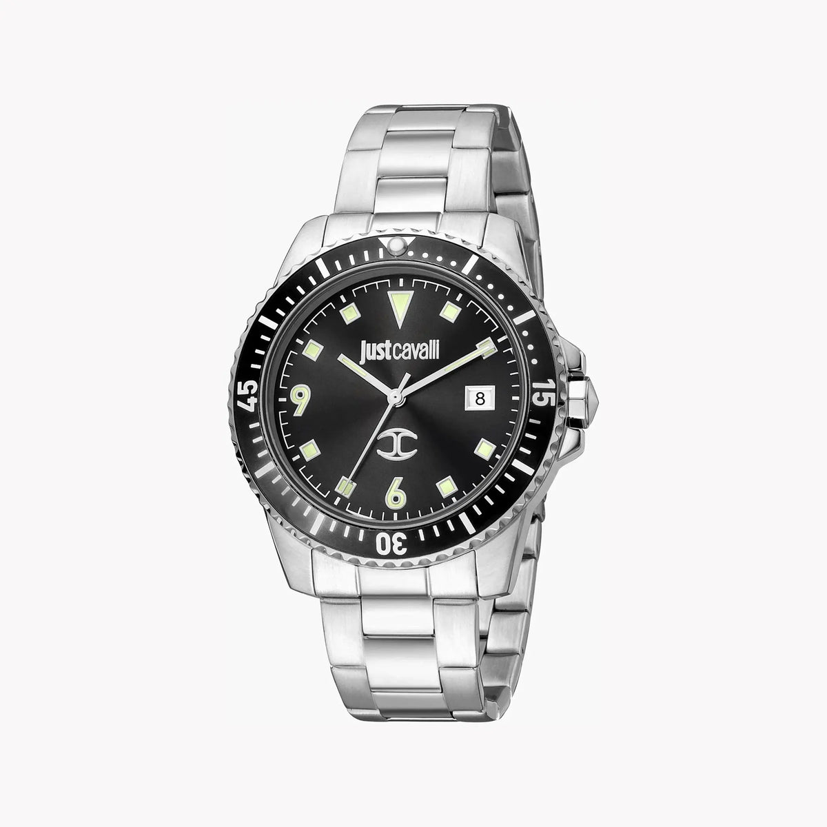 Just Cavalli Men's Stainless Steel Watch, Black Dial | Jc1g246m0065 by JUST CAVALLI
