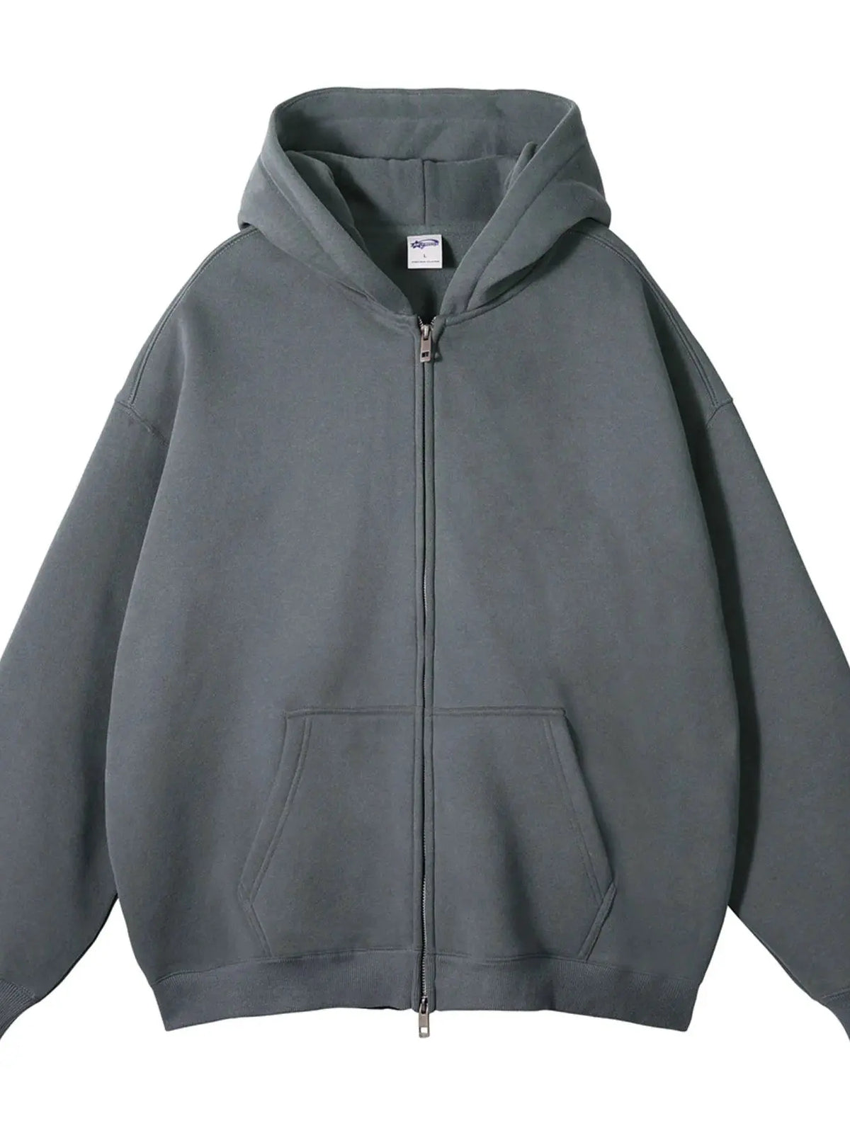 Men's Zip-Up Fleece Hoodie by Partner Label