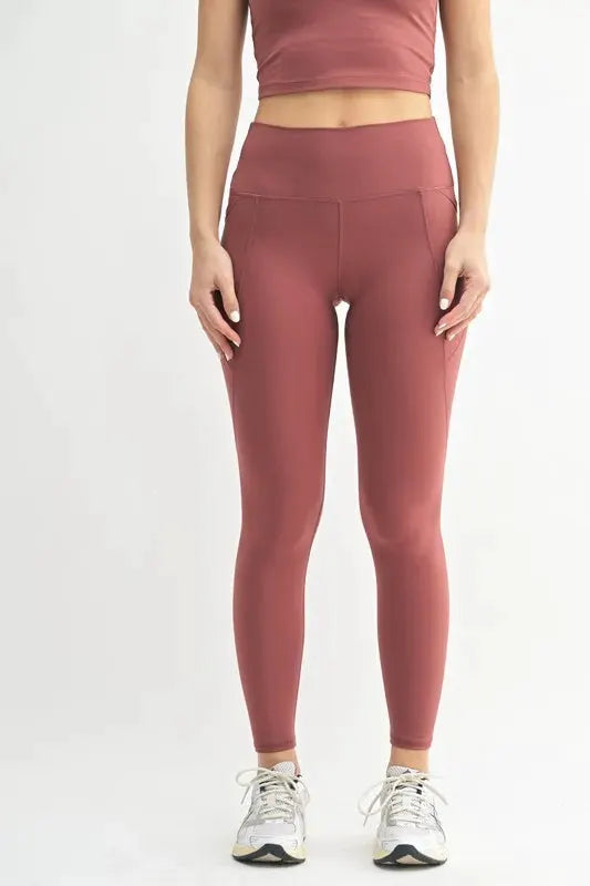 MONO B Venice Cloud Light Sculpt High-Waisted Leggings by Partner Label
