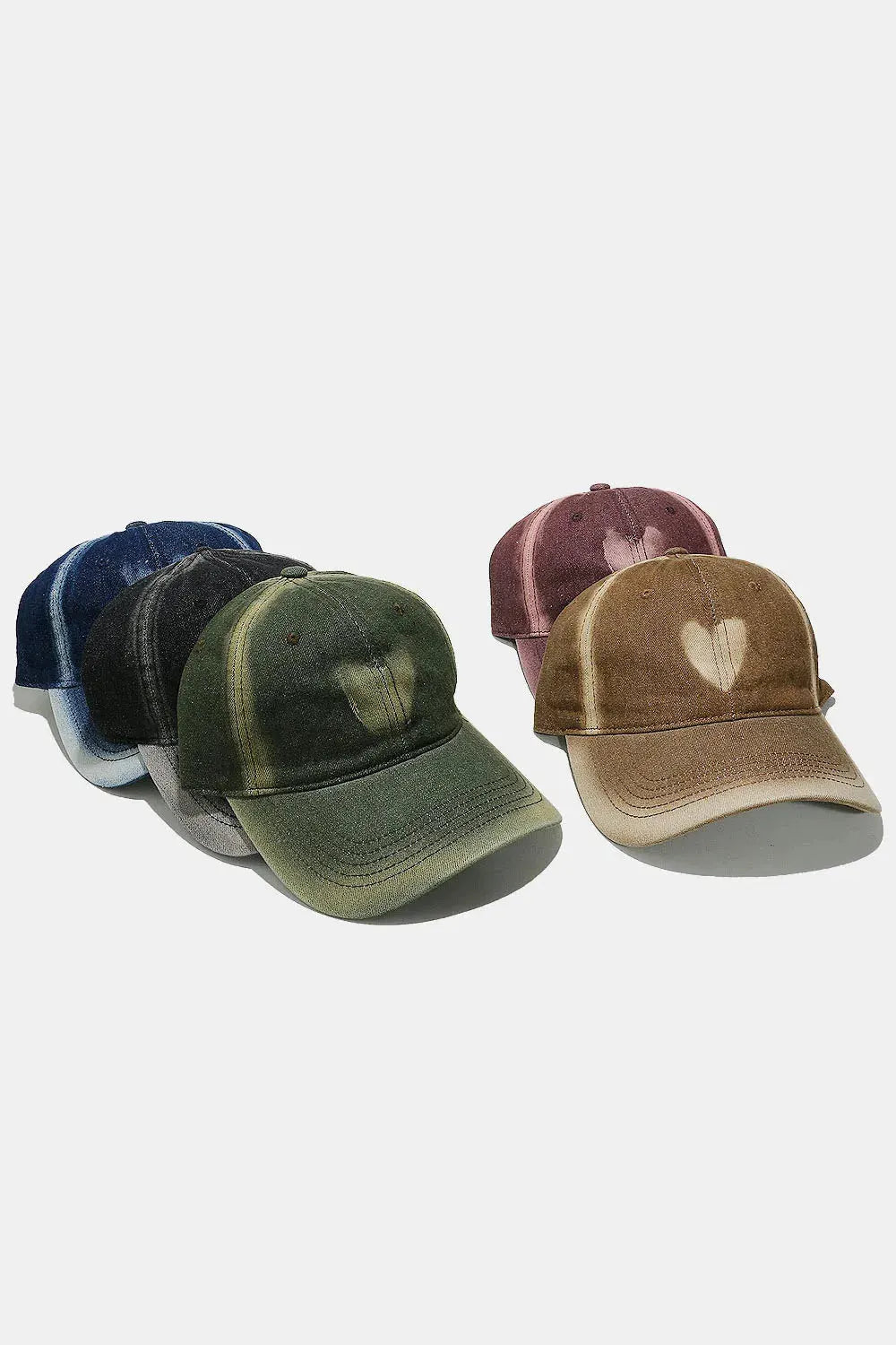 Heart Cotton Baseball Cap by Partner Label