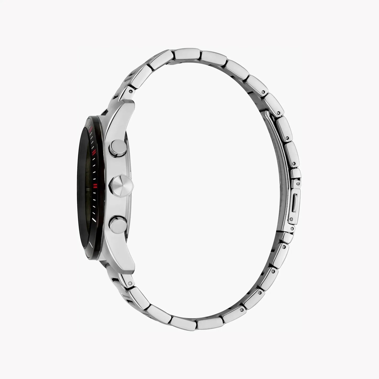 Just Cavalli Men's Silver Watch, Black Dial | Jc1g166m0075 by JUST CAVALLI