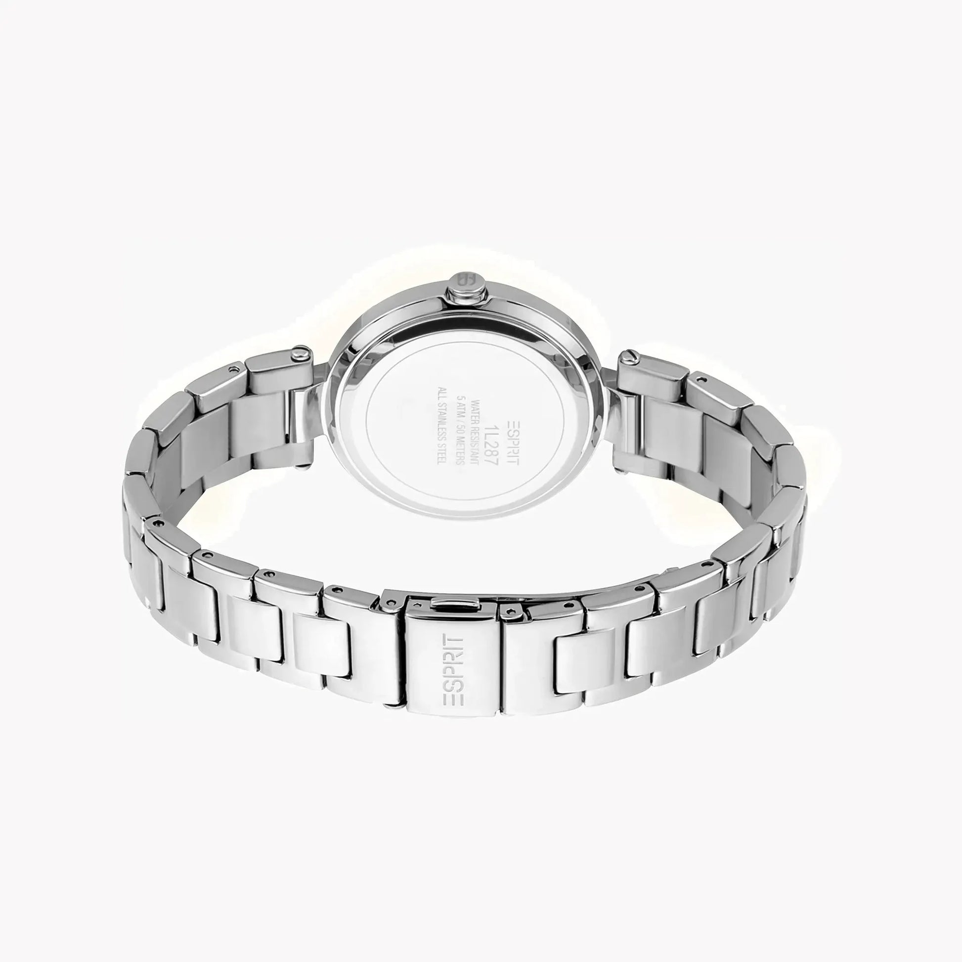Esprit Women's Silver Stainless Steel Watch, Silver Dial | Es1l202m0035 by ESPRIT