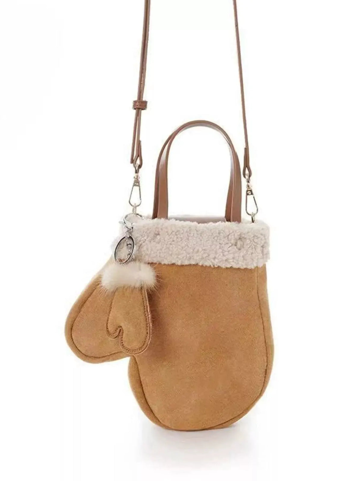 Mitten-Shaped Handbag by Partner Label
