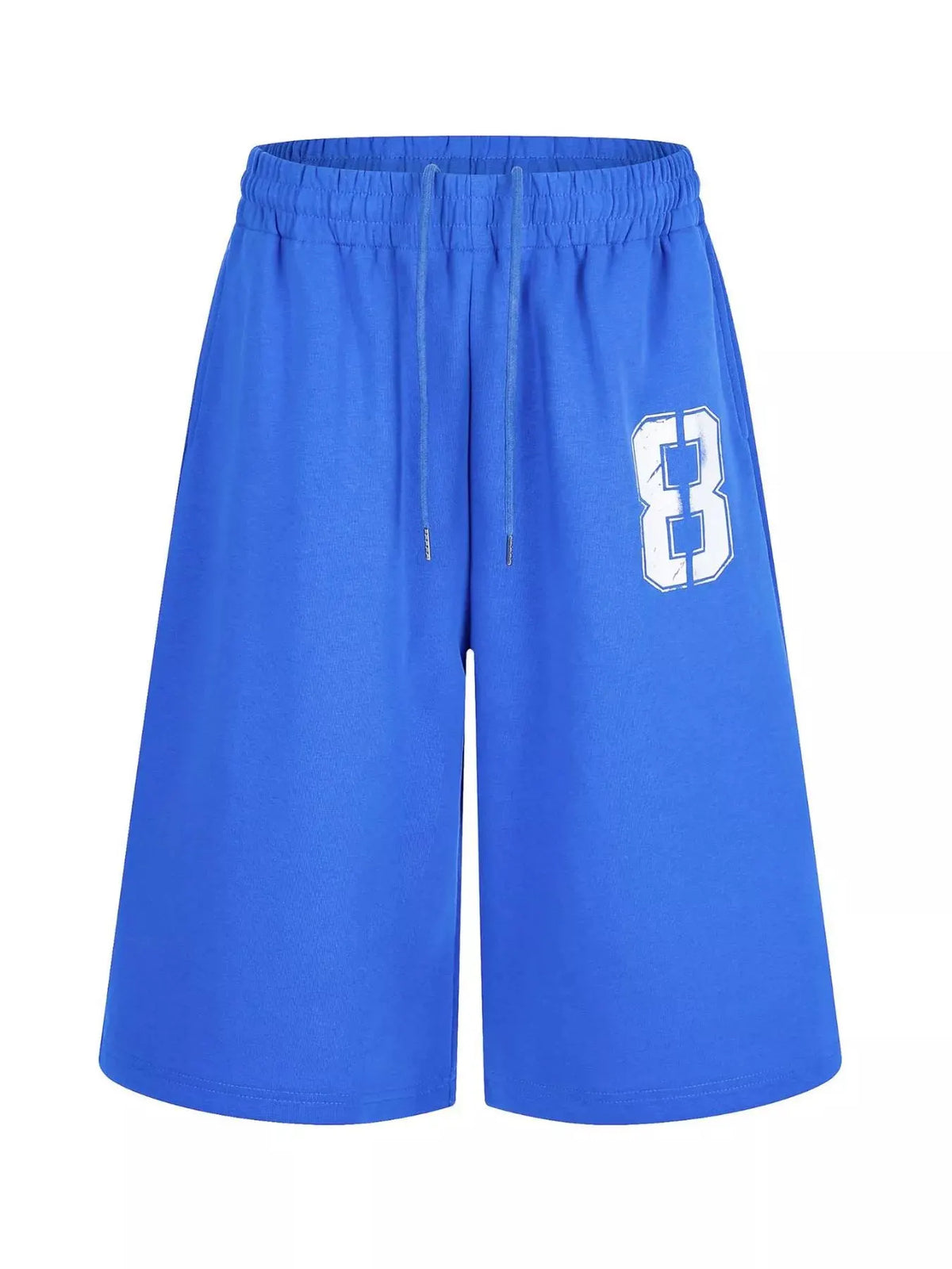Men's Number 8 Wide Leg Capris by Trendsi