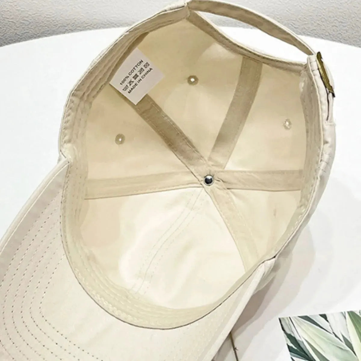 Bow Solid Color Baseball Cap by Partner Label