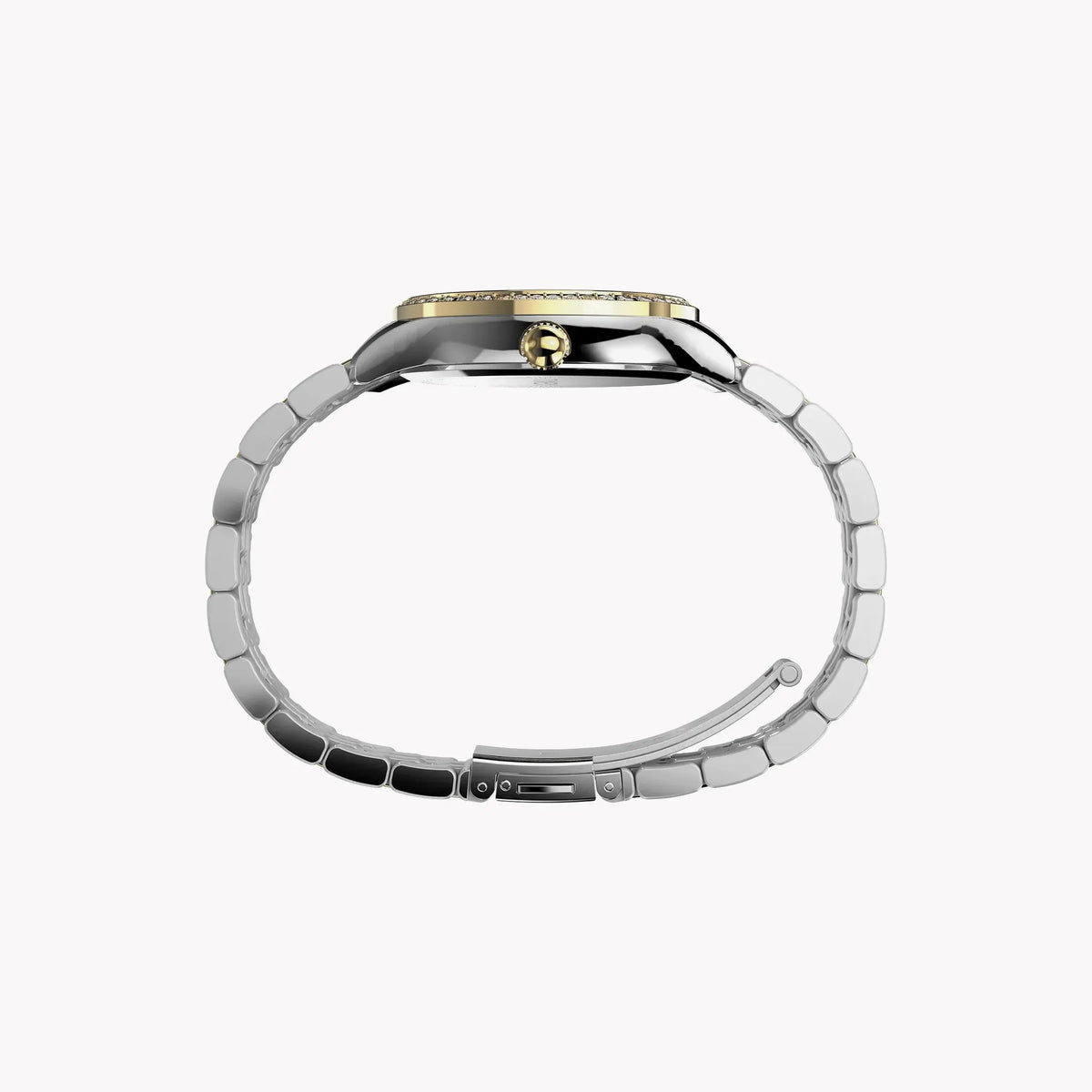 Timex Women's Two-Tone Watch, Silver Dial | Tw2w17900 by TIMEX