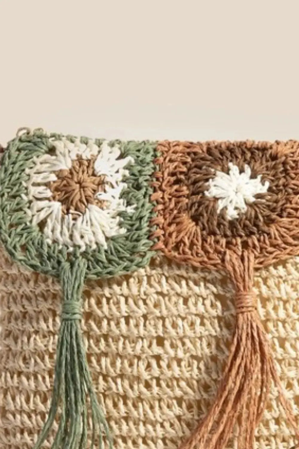 Fame Intricate Tassel Braided Crossbody Bag by Fame