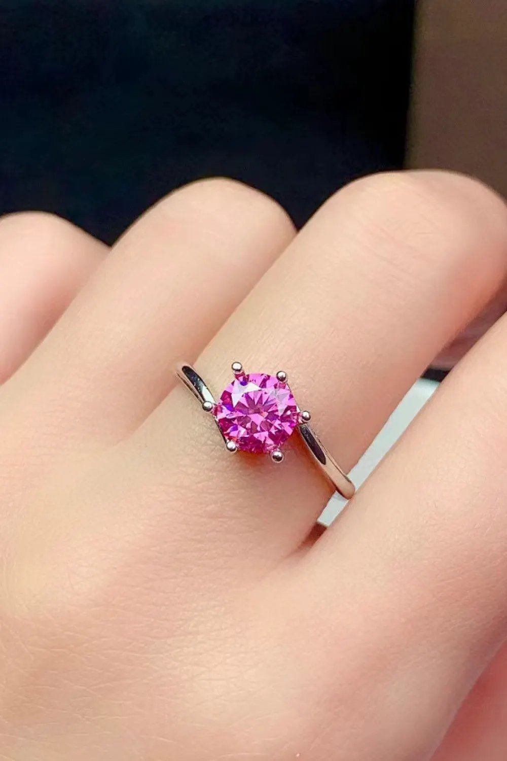 Can't Stop Your Shine 1 Carat Moissanite Ring by Partner Label