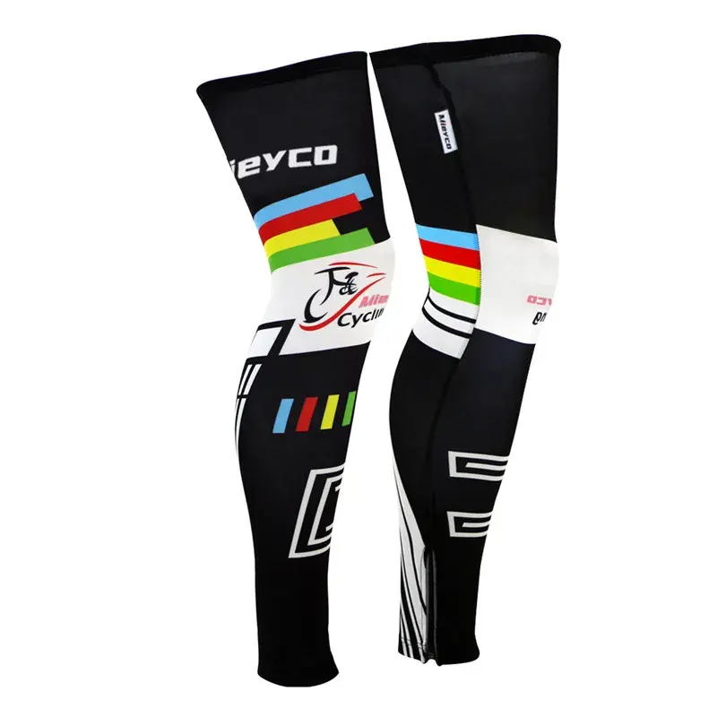 Men Ice Silk UV Sun Protection Leg Sleeves Lightweight Breathable Outdoor Cycling Running Sports Leggings by Vimost Shop