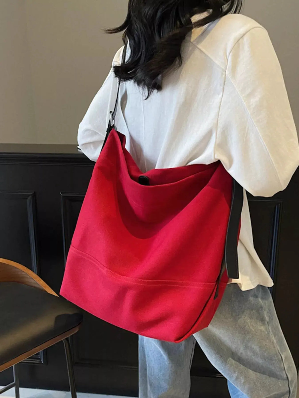 Adjustable Strap Handbag by Partner Label