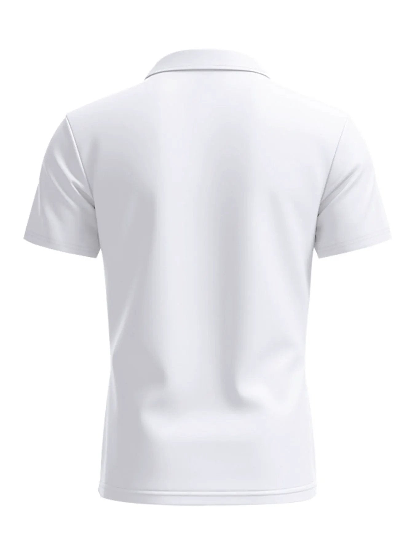 Men's Full Size Casual Short Sleeve Polo Plus Size by Trendsi