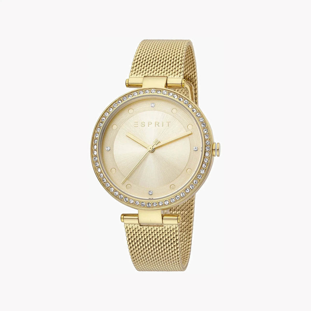Esprit Women's Gold Stainless Steel Watch, Champagne Dial | Es1l215m0035 by ESPRIT