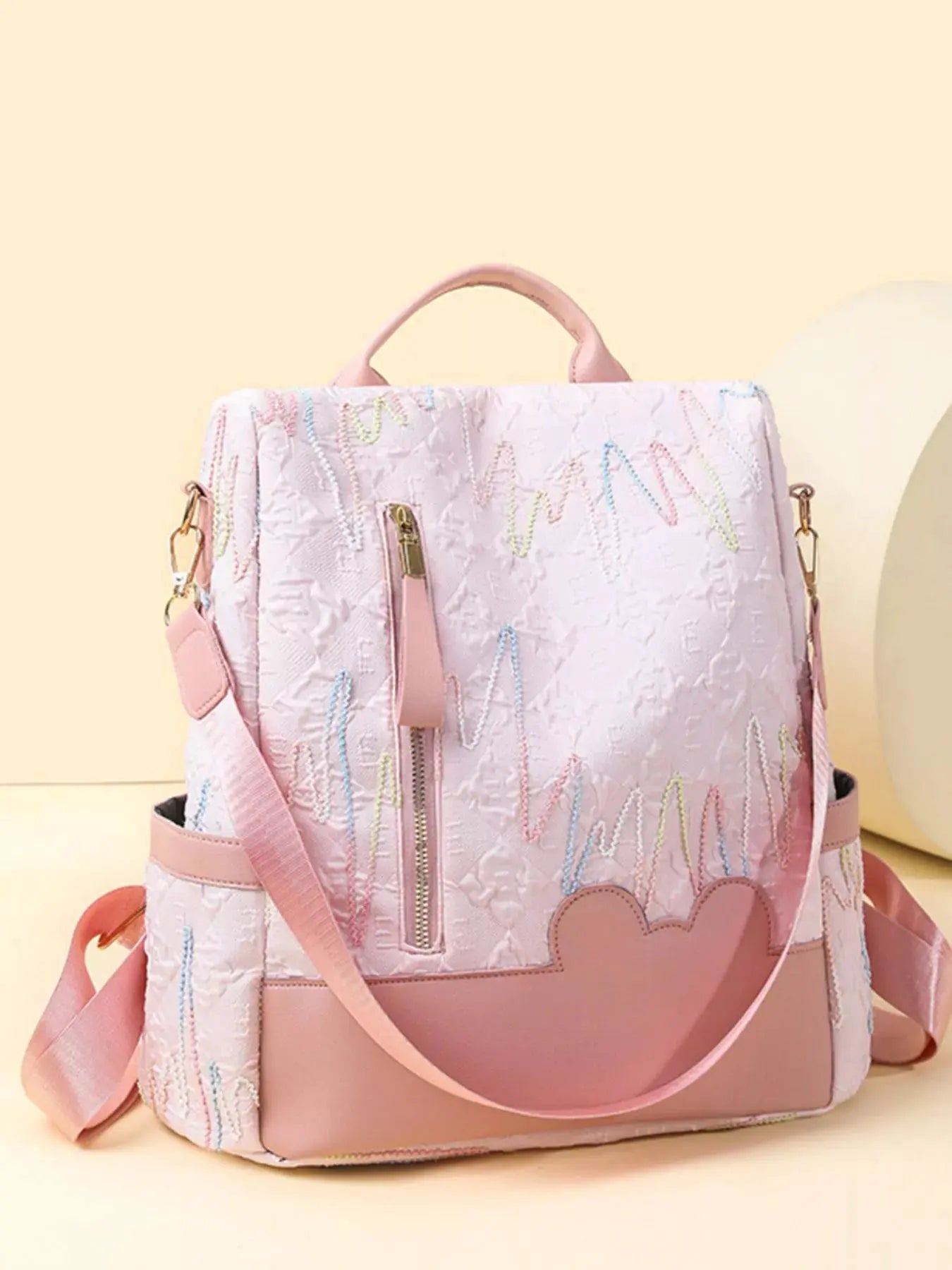 Adjustable Strap Backpack Bag by Partner Label