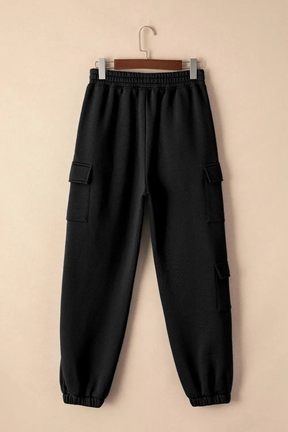 Pocketed Elastic Waist Active Joggers by Partner Label