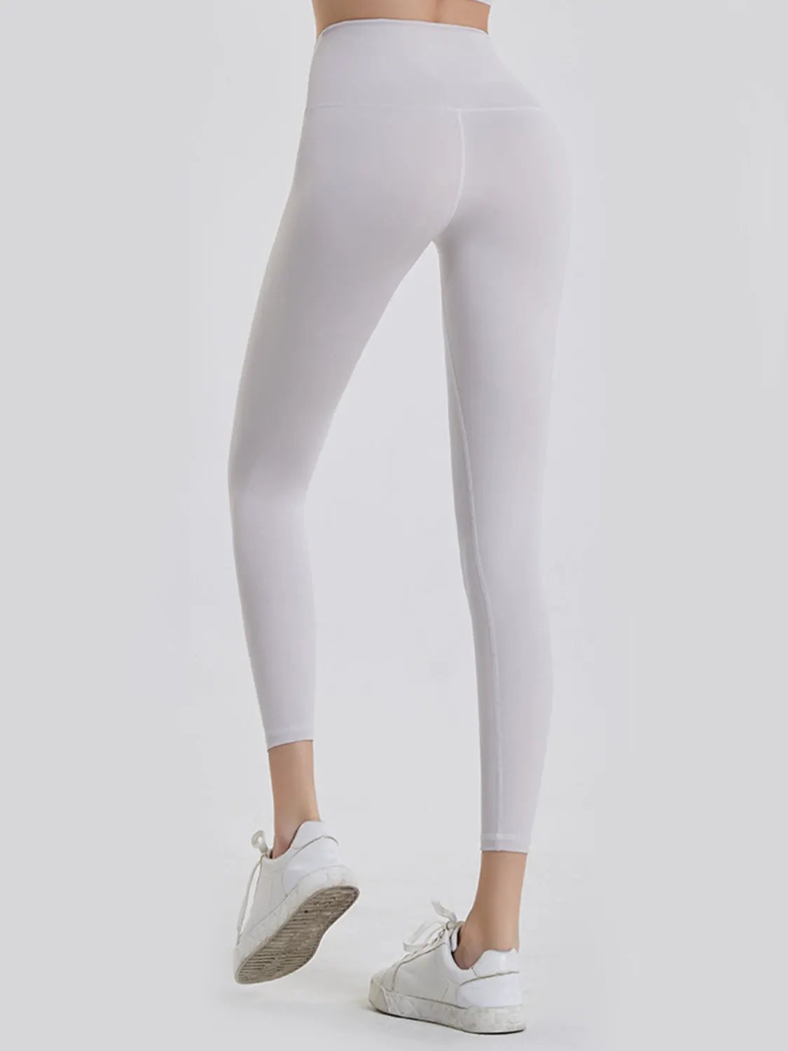 Wide Waistband Sports Leggings by Partner Label