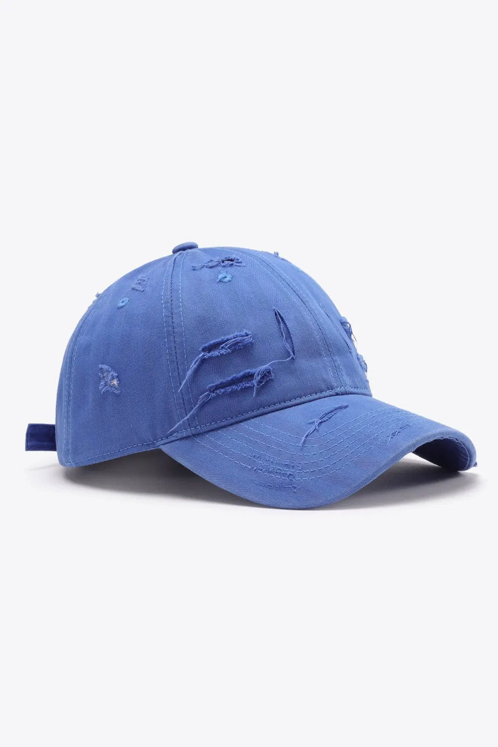 Distressed Adjustable Baseball Cap by Partner Label