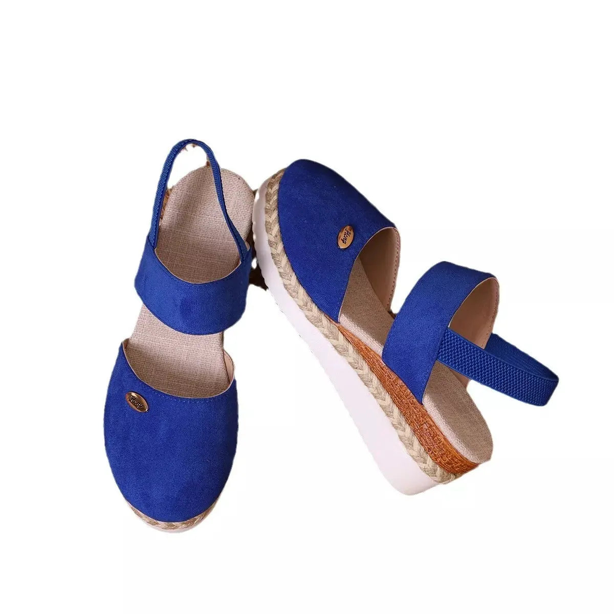 Espadrille Wedge Sandals with Ankle Strap | Partner Labels Selection by Partner Label