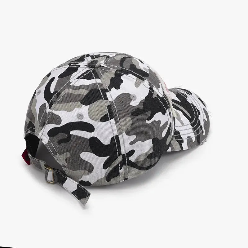 Letter Adjustable Cotton Baseball Cap by Partner Label