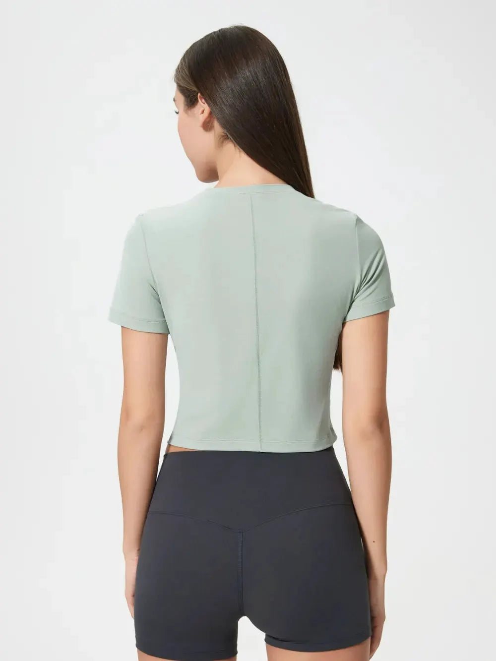 Millennia Round Neck Short Sleeve Active T-Shirt by Millennia