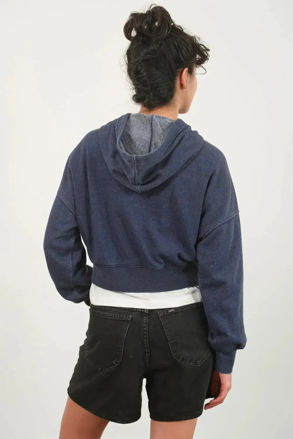 HYFVE Drop Shoulder Cropped Hoodie by HYFVE