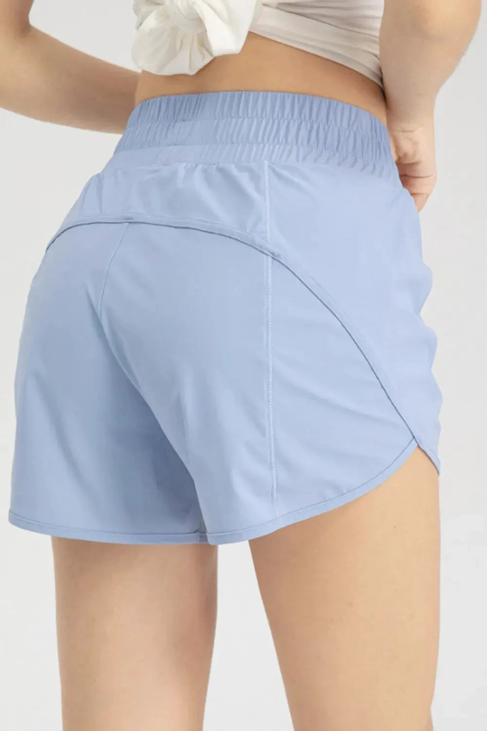 Elastic Waist Active Shorts by Partner Label