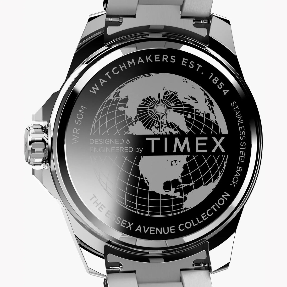 Timex Men's Green Dial Bracelet Watch, Stainless Steel | Tw2w13900 by TIMEX