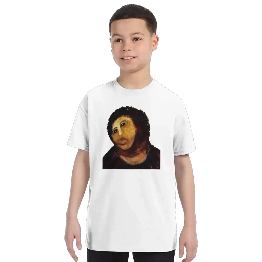 Ecce Homo (Behold the Monkey Ecce Mono) art t-shirt by Art-O-Rama Shop