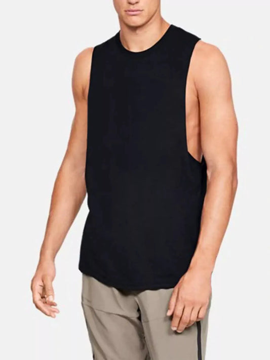 Men's Round Neck Tank by Trendsi