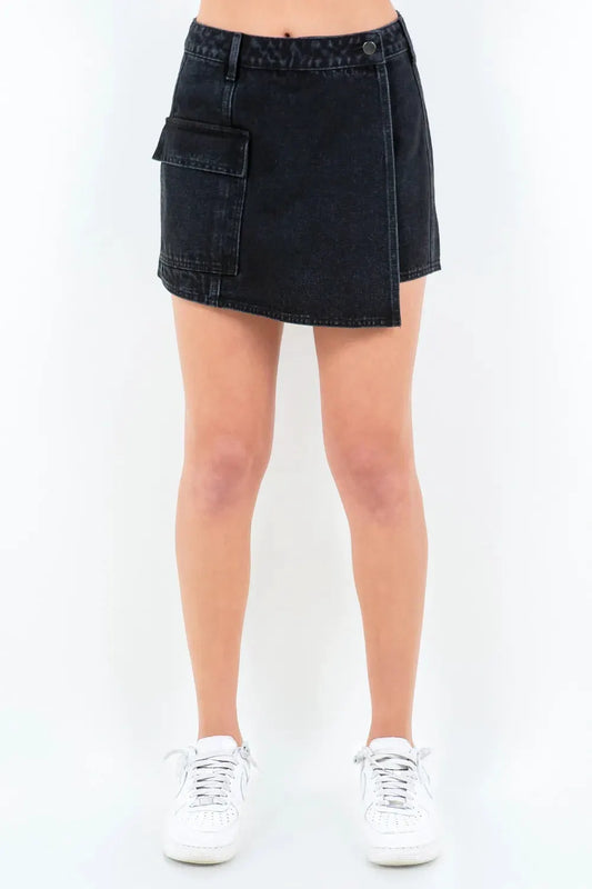 American Bazi Cargo Pocket Mini Skort by Partner Label