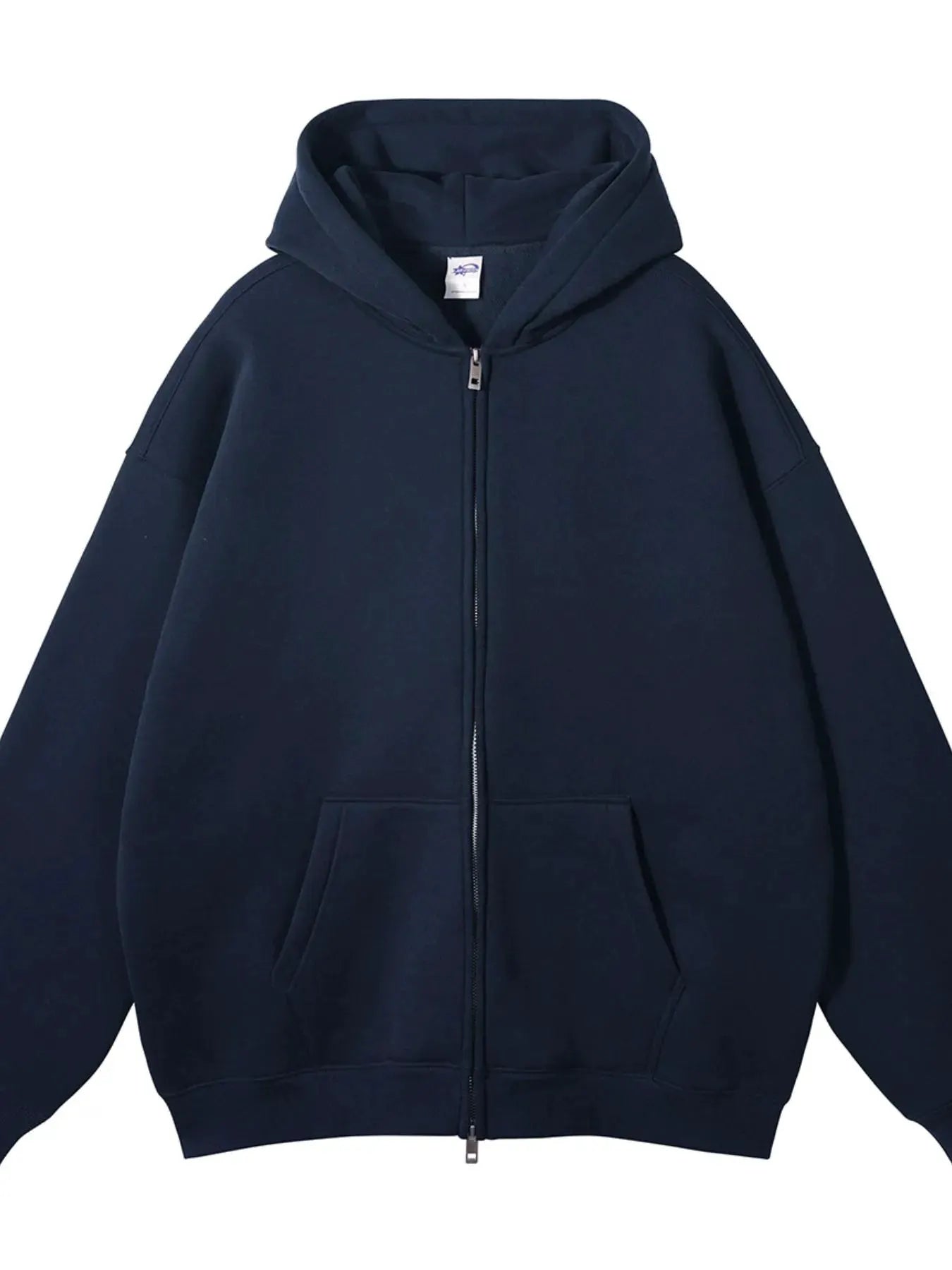 Men's Zip-Up Fleece Hoodie by Partner Label