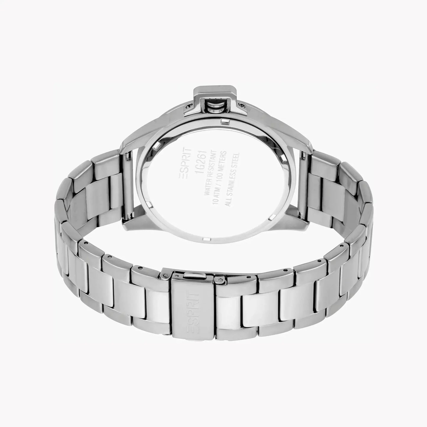 Esprit Men's Silver Stainless Steel Watch, Silver Dial | Es1g051m0055 by ESPRIT